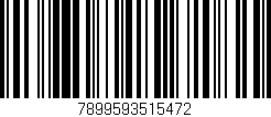 Código de barras (EAN, GTIN, SKU, ISBN): '7899593515472'