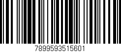 Código de barras (EAN, GTIN, SKU, ISBN): '7899593515601'