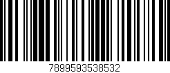 Código de barras (EAN, GTIN, SKU, ISBN): '7899593538532'