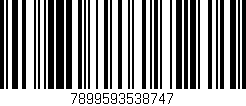 Código de barras (EAN, GTIN, SKU, ISBN): '7899593538747'