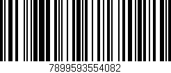 Código de barras (EAN, GTIN, SKU, ISBN): '7899593554082'