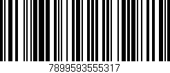 Código de barras (EAN, GTIN, SKU, ISBN): '7899593555317'