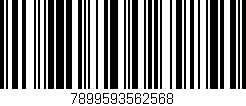 Código de barras (EAN, GTIN, SKU, ISBN): '7899593562568'