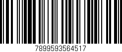 Código de barras (EAN, GTIN, SKU, ISBN): '7899593564517'