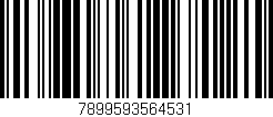 Código de barras (EAN, GTIN, SKU, ISBN): '7899593564531'