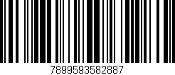 Código de barras (EAN, GTIN, SKU, ISBN): '7899593582887'