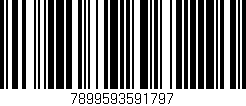 Código de barras (EAN, GTIN, SKU, ISBN): '7899593591797'