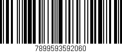 Código de barras (EAN, GTIN, SKU, ISBN): '7899593592060'