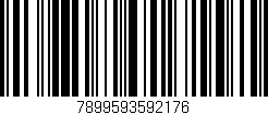 Código de barras (EAN, GTIN, SKU, ISBN): '7899593592176'