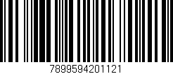 Código de barras (EAN, GTIN, SKU, ISBN): '7899594201121'