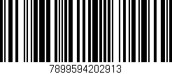 Código de barras (EAN, GTIN, SKU, ISBN): '7899594202913'