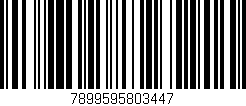 Código de barras (EAN, GTIN, SKU, ISBN): '7899595803447'