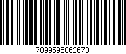 Código de barras (EAN, GTIN, SKU, ISBN): '7899595862673'