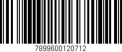 Código de barras (EAN, GTIN, SKU, ISBN): '7899600120712'