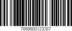 Código de barras (EAN, GTIN, SKU, ISBN): '7899600123287'