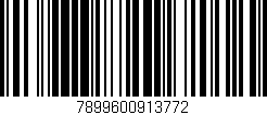 Código de barras (EAN, GTIN, SKU, ISBN): '7899600913772'