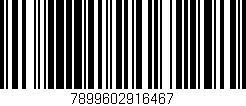 Código de barras (EAN, GTIN, SKU, ISBN): '7899602916467'