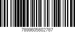 Código de barras (EAN, GTIN, SKU, ISBN): '7899605602787'
