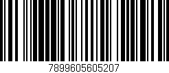 Código de barras (EAN, GTIN, SKU, ISBN): '7899605605207'