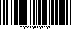 Código de barras (EAN, GTIN, SKU, ISBN): '7899605607997'
