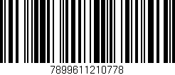 Código de barras (EAN, GTIN, SKU, ISBN): '7899611210778'