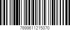 Código de barras (EAN, GTIN, SKU, ISBN): '7899611215070'