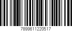 Código de barras (EAN, GTIN, SKU, ISBN): '7899611220517'