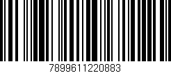 Código de barras (EAN, GTIN, SKU, ISBN): '7899611220883'