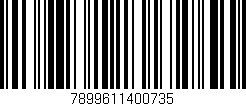 Código de barras (EAN, GTIN, SKU, ISBN): '7899611400735'