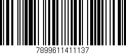 Código de barras (EAN, GTIN, SKU, ISBN): '7899611411137'