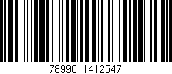 Código de barras (EAN, GTIN, SKU, ISBN): '7899611412547'