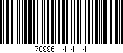 Código de barras (EAN, GTIN, SKU, ISBN): '7899611414114'