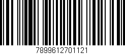 Código de barras (EAN, GTIN, SKU, ISBN): '7899612701121'