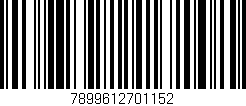 Código de barras (EAN, GTIN, SKU, ISBN): '7899612701152'