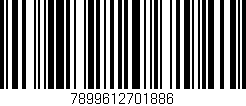 Código de barras (EAN, GTIN, SKU, ISBN): '7899612701886'