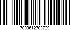 Código de barras (EAN, GTIN, SKU, ISBN): '7899612703729'
