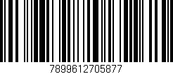 Código de barras (EAN, GTIN, SKU, ISBN): '7899612705877'