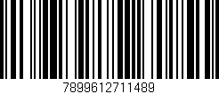 Código de barras (EAN, GTIN, SKU, ISBN): '7899612711489'