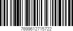 Código de barras (EAN, GTIN, SKU, ISBN): '7899612715722'