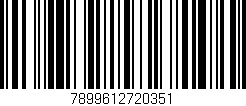 Código de barras (EAN, GTIN, SKU, ISBN): '7899612720351'