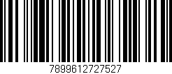 Código de barras (EAN, GTIN, SKU, ISBN): '7899612727527'