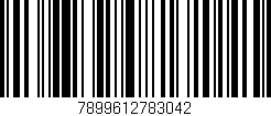Código de barras (EAN, GTIN, SKU, ISBN): '7899612783042'