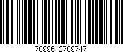 Código de barras (EAN, GTIN, SKU, ISBN): '7899612789747'