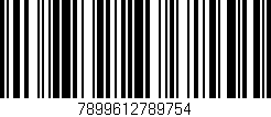 Código de barras (EAN, GTIN, SKU, ISBN): '7899612789754'
