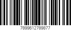 Código de barras (EAN, GTIN, SKU, ISBN): '7899612789877'