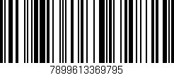 Código de barras (EAN, GTIN, SKU, ISBN): '7899613369795'