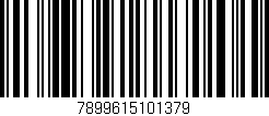 Código de barras (EAN, GTIN, SKU, ISBN): '7899615101379'