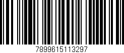 Código de barras (EAN, GTIN, SKU, ISBN): '7899615113297'