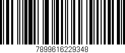 Código de barras (EAN, GTIN, SKU, ISBN): '7899616229348'