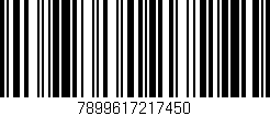 Código de barras (EAN, GTIN, SKU, ISBN): '7899617217450'